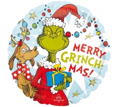 Grinch Christmas Standard Hx Foil Balloons