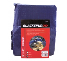 1.8 x 1.2m for sale online Blue Blackspur Tarpaulin Cover 