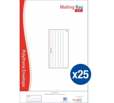 LARGE MAIL BAGS 25 PACK