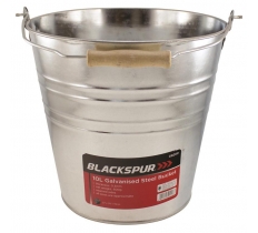 10L Galvanised Steel Bucket