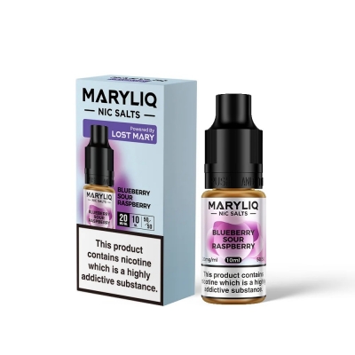 Maryliq E-liquid Blueberry Sour Raspberry 20mg 10ml x 10
