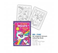 Unicorn Colouring Book (VAT ZERO)