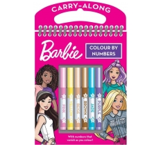 Barbie Colour By Numbers ( Zero Vat )