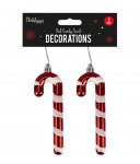Red Candy Sweet Decorations - 2 Pack