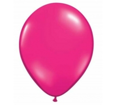 12" Premium Latex Balloons Fuchsia Pack Of 10