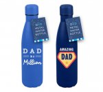 Fathers Day Metal Water Bottle