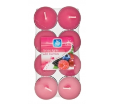 Colour Tea-Lights - Wild Berries 16 Pack