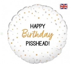 18" Happy Birthday Pisshead