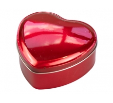 Valentines Day Metal Heart Tin