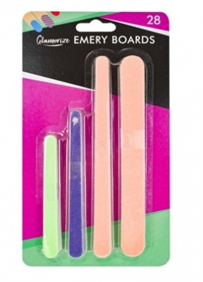 Assorted Emery Boards 28 Pack