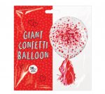 Valentines Day Giant Confetti Balloon 36"