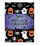 Halloween Wipe Clean Tablecloth 132x178cm - Kids