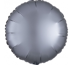 Satin Luxe Graphite Foil Balloon