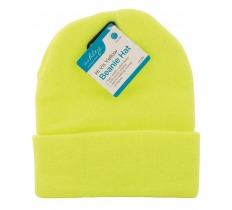 Beanie Hat Hi Vis Yellow