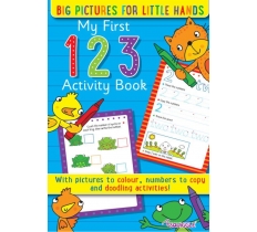 My First Abc/123/Shapes Actvity Books