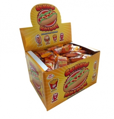 Gummy Hot Dog 8g x 150 ( 9p Each )
