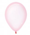 Crystal Pastel Pink Latex Balloons 12"/30cm - 50 PC