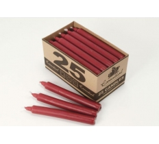 BURGUNDY 7HR WINDOW BOX CANDLES