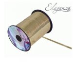 Eleganza Poly Curling Ribbon Holographic 5mmx250Yards Gold