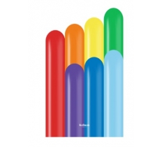Kalisan 260 Modelling Standard Rainbow Latex Balloon 100Pack