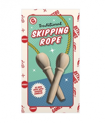 Skipping Rope With Wooden Handles