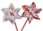 England Flag Windmill 25cm