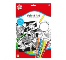 Kids Create Activity Velvet Art Sheets