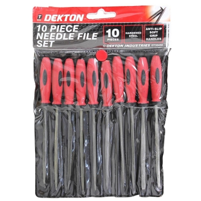Dekton 10 Piece Needle File Set