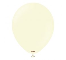 12 Inch Standard Macaron Pale Yellow Balloons