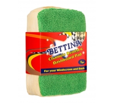 Bettina 1Pc Chamois Demist/Microfibre Pad