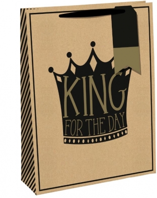 Fathers Day King For The Day Medium Bag