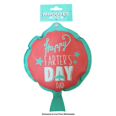 Happy Farter's Day Whoopie Cushion