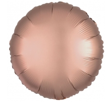 Amscan Rose Gold Circle Standard Pack aged Foil Balloons