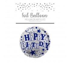 Happy Birthday Male Foil Balloon