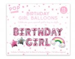 Birthday Girl Balloon Pack