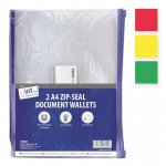 Tallon 2 X A4 Zip Top Document Wallet