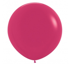 Sempertex 24" Raspberry Latex Balloons 3Pack
