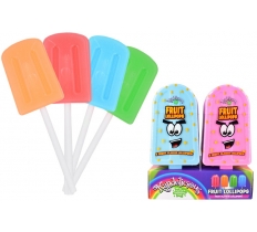 Fruit Lollipops 8 Pack 10g in Lolly Case x 24 ( £1.35 Each