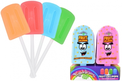Fruit Lollipops 8 Pack 10g in Lolly Case x 24 ( £1.35 Each