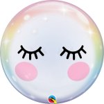 Qualatex 22" Eyelashes Bubble Balloon