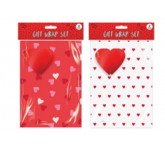 Valentines Day Gift Wrap Pack