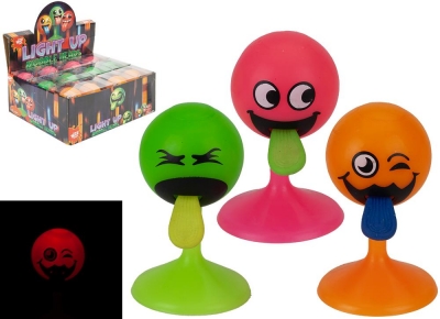 Light Up Suction Ball 13cm