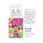 Princess A6 Mini Activity Pack With Crayons
