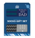 Father's Day Socks Gift Set 4 Pack