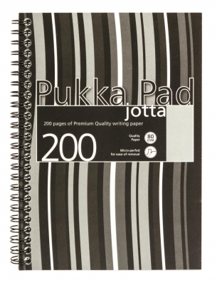 Pukka A5 Polyprop Jotta Pad Black Stripe