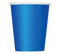 ROYAL BLUE SOLID 9OZ PAPER CUPS 8PACK