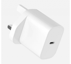 20W Type C White Wall Charger
