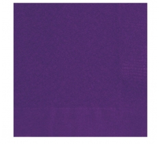 Deep Purple Party Napking 20 Pack