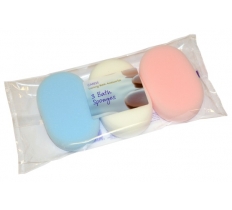 Carless Luxury 3 Pack Bathe Sponges