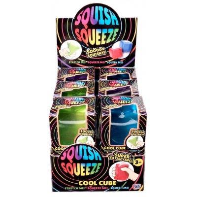 Oh Sensory Squeeze Squish Cool Cube 5cm ( Assorted )